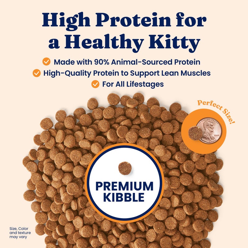 Solid Gold High Protein Dry Cat Food - Grain Free & Gluten Free Chicken Cat Dry Food w/Probiotics for Gut Health & Digestion - High Fiber & Omega 3 - Low Carb Kibble for All Ages - 6LB - Image 2